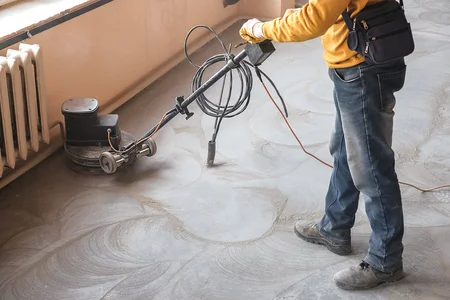 Water-based concrete stain