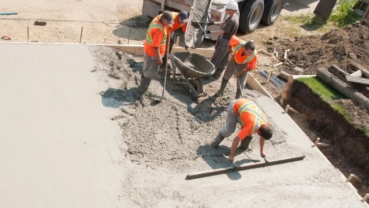 Little Apple Concrete team at work